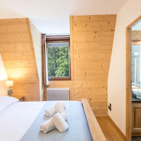 Grand Au Centre De Avec Wifi Et Garage, Proche Des Pistes - Fr-1-343-229 شقة شامونكس